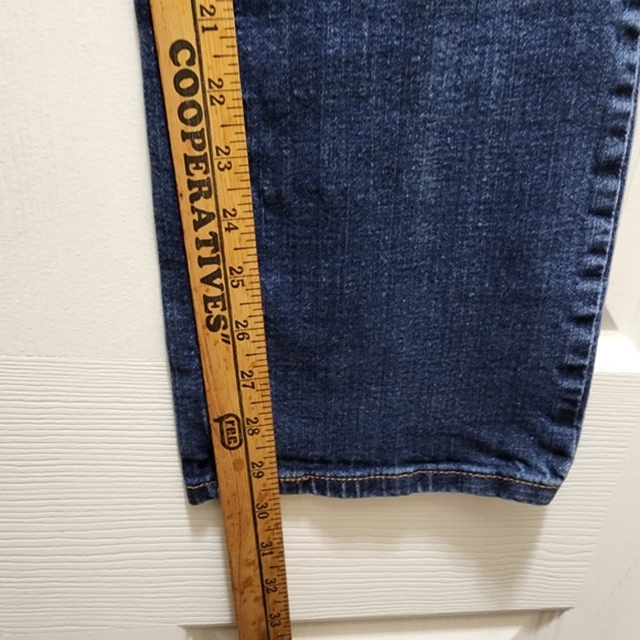 Levi's 505 Jeans Women's 10M Straight Leg 30x32 Blue - Picture 5 of 8